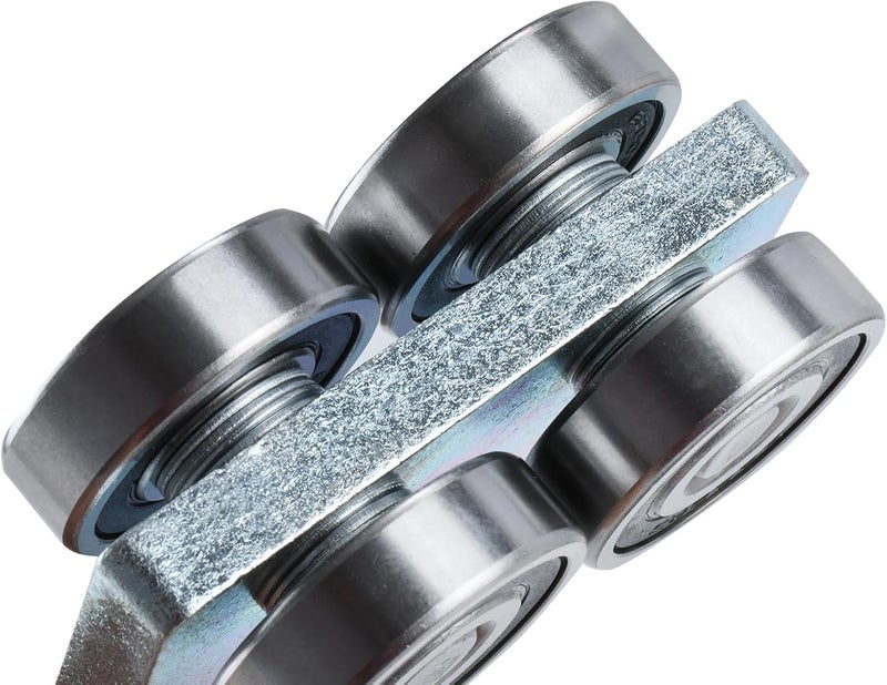 Fuperoo 4-Wheel Trolley Assembly Rollers.Strut Channel Rollers Trolley.for use with 1-5/8" Wide and All 1-5/8" or Taller Strut Channel. - Image 5